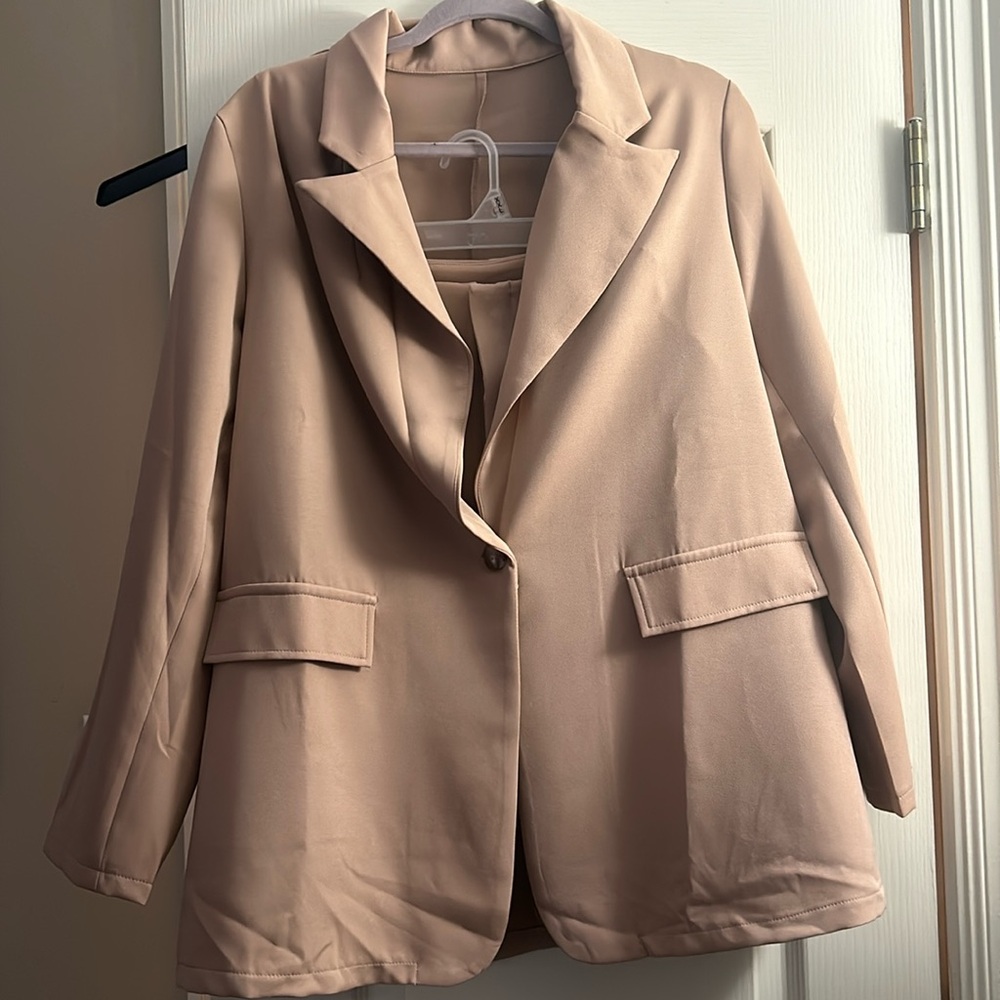 Blazer and shorts set - dressy! Size medium.